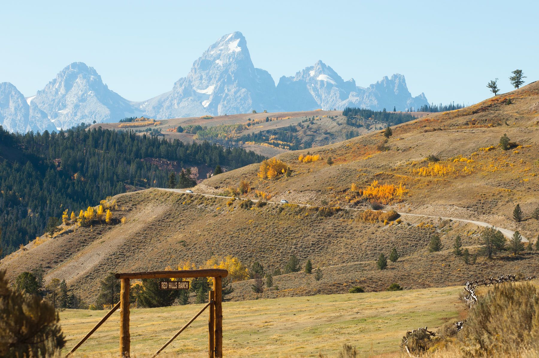 Teton View From The Red Hills