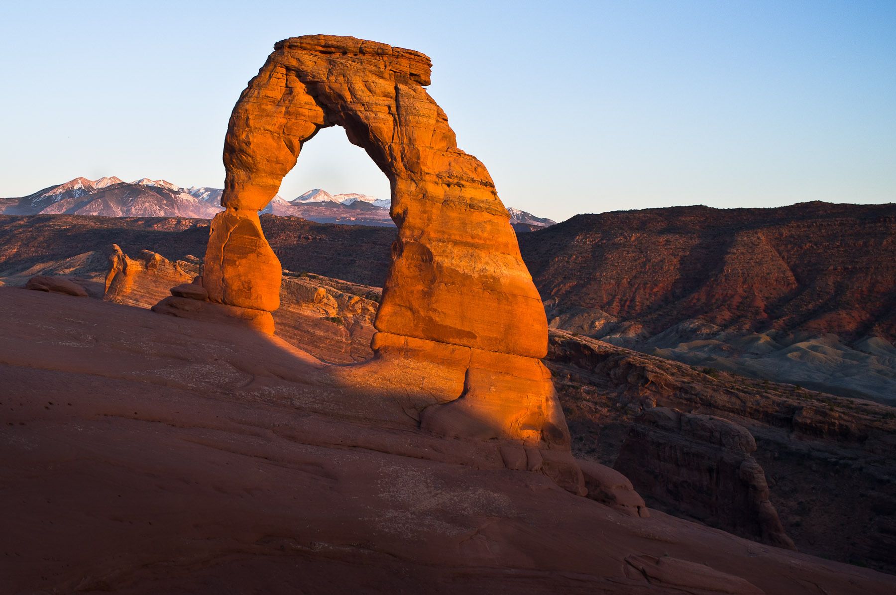 Delicate Arch at Sunset