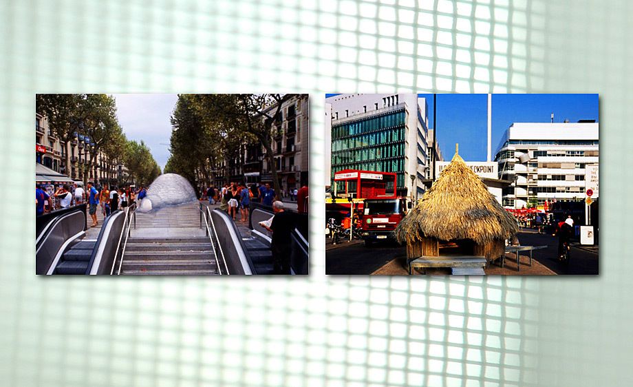 Whether planting an indigenous hut or an igloo in high traffic areas to show accessibility 365/24/7, painting the city Intel Blue, using everyday props or arenas to demonstrate speed, seeding secret codes throughout consumer touchpoints that directed them to a microsite, then to a new-product launch party, Intel seamlessly brought its brand to its very important audience on an entertaining, accessible social level.Creative direction, art direction, brand strategy INTEL