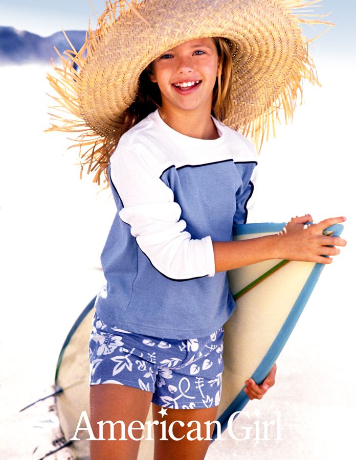 American Girl, Beach, Florida, Surf, Surfboard, Happy, Ocean American Girl Cover Florida