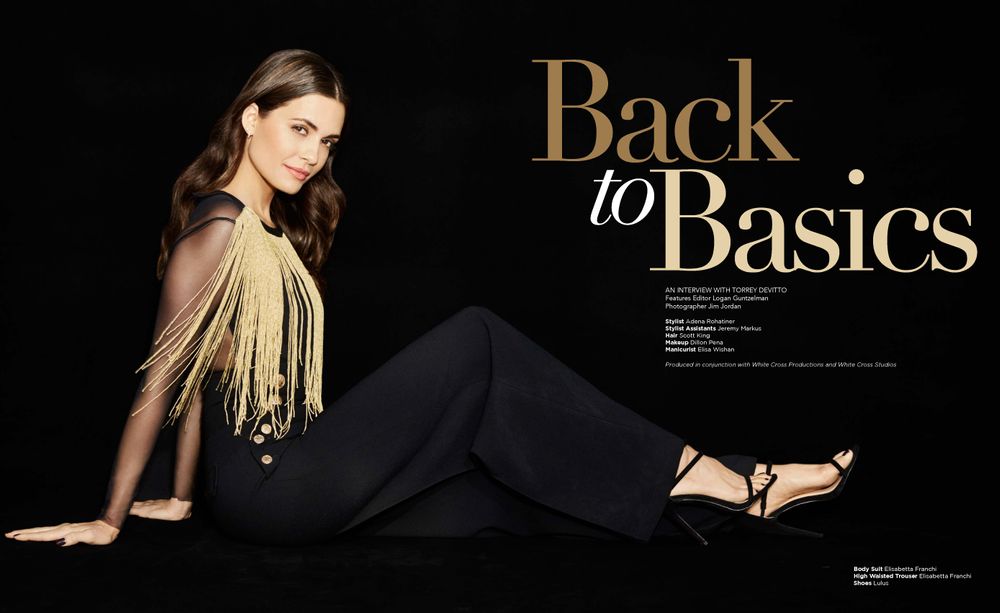 Torrey DeVitto, CVLUX Magazine, Studio, Calabasas, Back to Basics Torrey DeVitto CVLUX Magazine