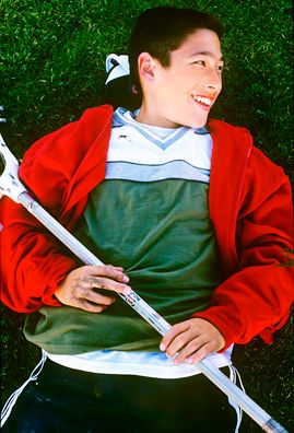 Lacrosse Player, Boy, Grass, Lacrosse Lacrosse Player Male