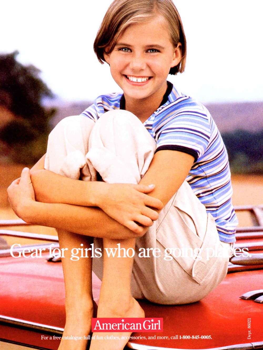 American Girl, Gear for Girls Who are Going Places, Smiling, Sitting, Happy, Girl American Girl Girl Sitting