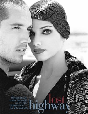 Ivana Milicevic, Model, Black and White, Desert, Lost Highway, Couple, Wedding, Bride, Groom, Wedding Photographer Ivana Milicevic - Bar Mitzvah Photographer Los Angeles