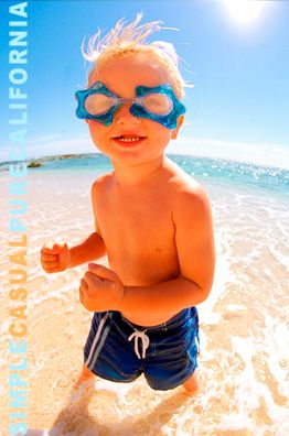 Boy, Goggles, Beach, Ocean, Florida, Sunny Boy at the Beach