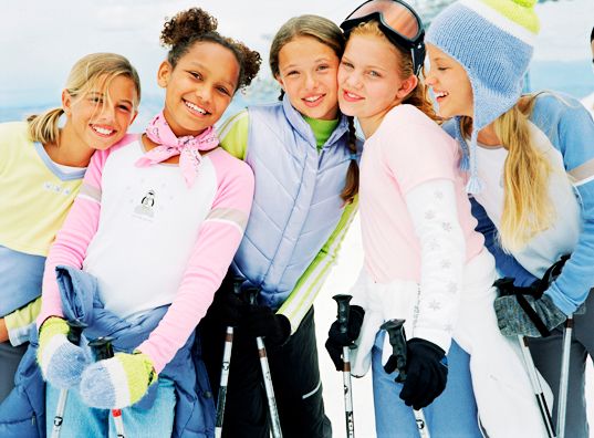American Girl, Winter, Ski, Smiles, Girls, Snow American Girl Girls in Snow