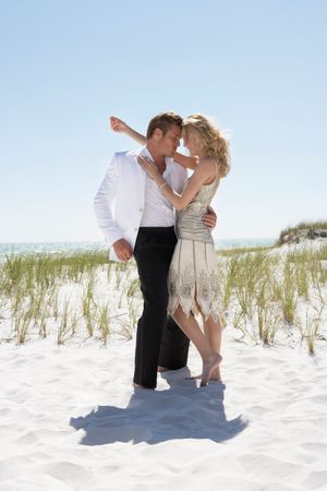 Florida, Wedding, Couple, Bride, Groom, Beach, Wedding Photographer Florida Beach Wedding Couple - Engagement Photographer Los Angeles