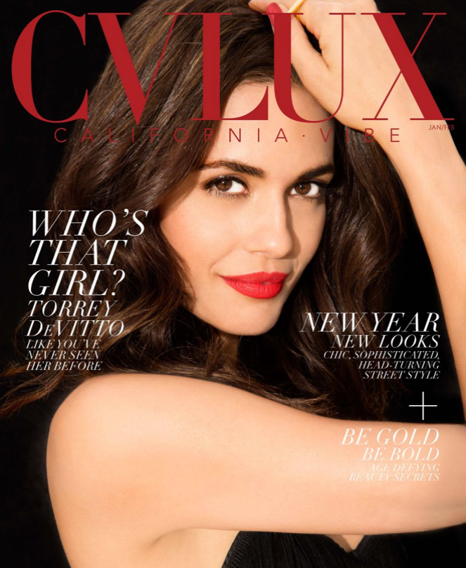 Torrey DeVitto, CVLUX Magazine, Magazine Cover, Studio, Calabasas Torrey DeVitto CVLUX Magazine Cover