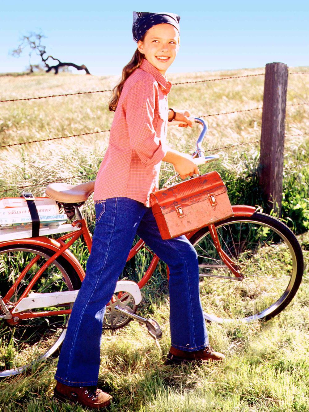 American Girl, Girl with Bike, Field, Fall, Fun American Girl Girl with Bike