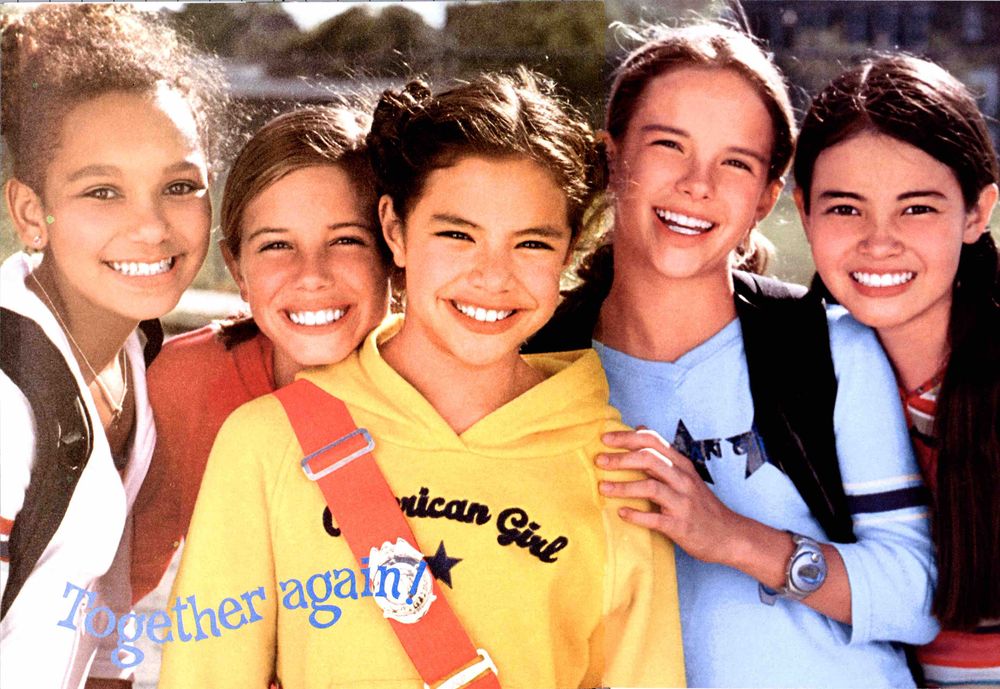 American Girl, Back to School, Fall, Smiling, Happy, Friends American Girl Back to School