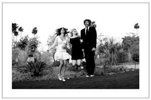 Palm Springs, Parker Hotel, Wedding, Couple, Family, Black and White, Wedding Photographer Palm Springs Wedding - Engagement Photographer Los Angeles