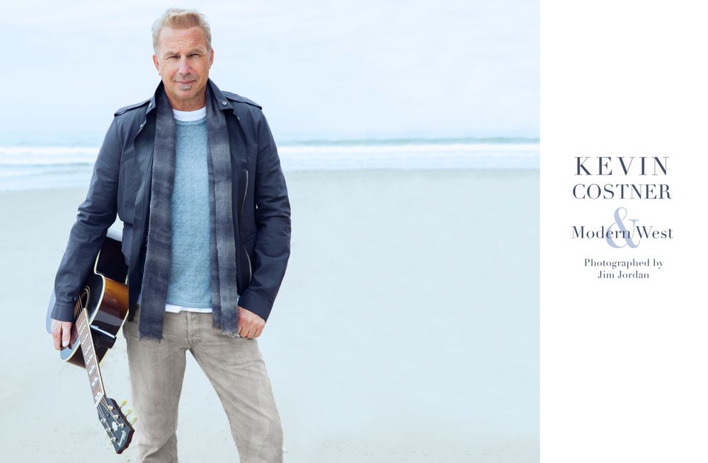 Kevin Costner, Carpinteria, Malibu, 90265 Magazine, Magazine Cover, 90265 Malibu Magazine, Beach, Ocean, Guitar Kevin Costner 90265 Malibu Magazine
