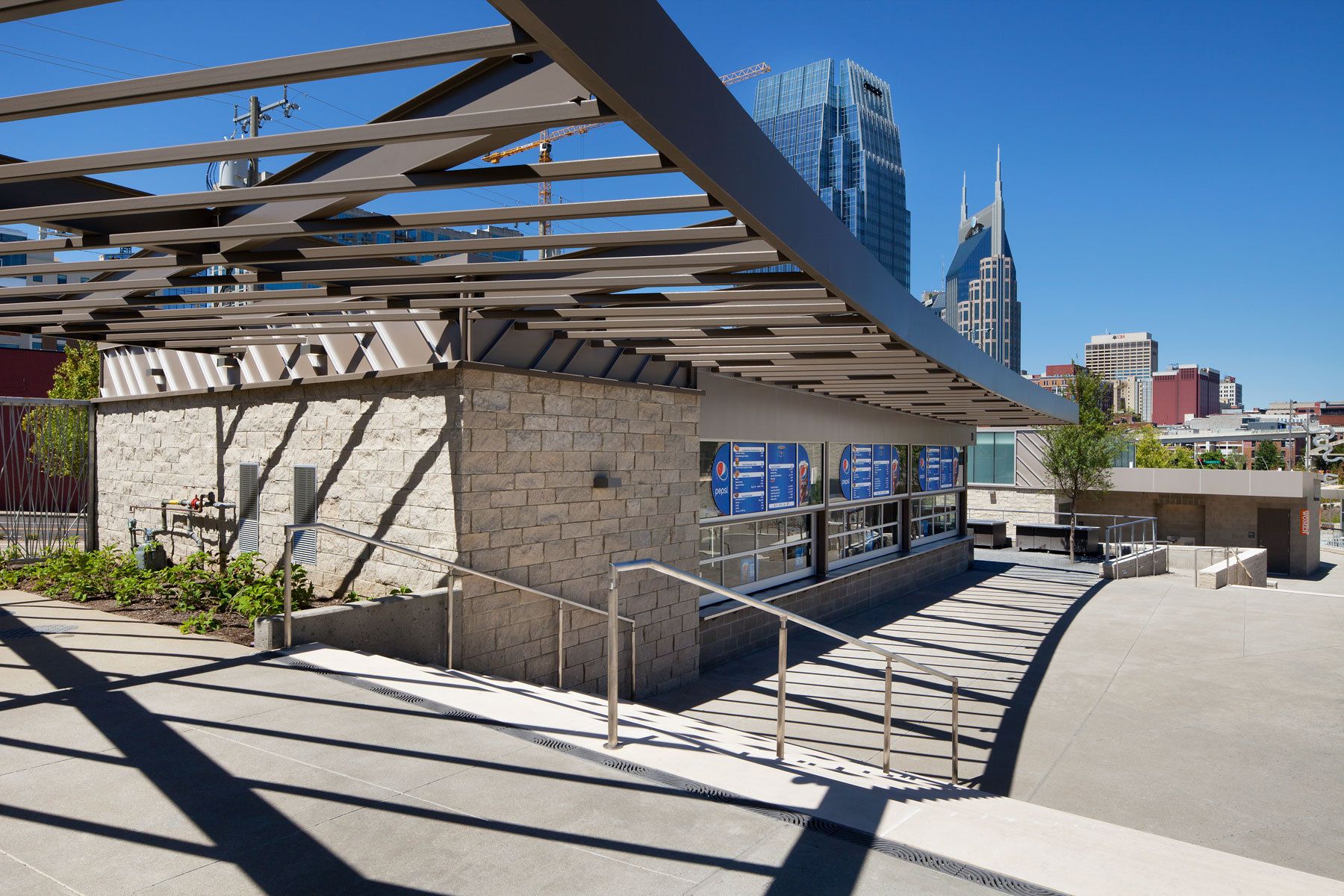 Nashville Riverfront Park and Ascend Amphitheater | Nashville, TNGeneral Contractor - Skanska