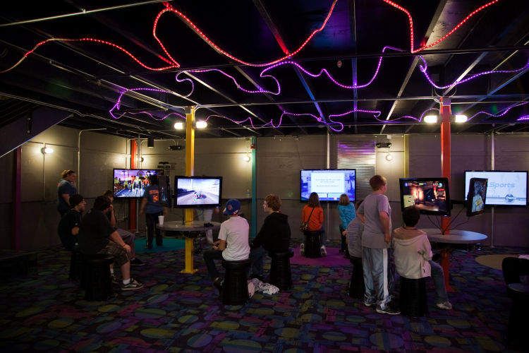 Gaming Area 3 Mile Project (Teen Center) . Walker, MI . 2010Elevate Studio: Architect of Record