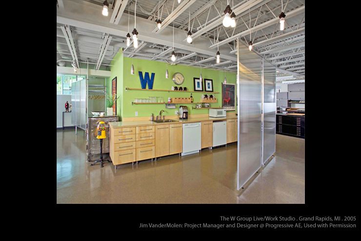 Urban Office Building Renovated into a Residence and Design StudioStudio Level 1w_group_with_notes_09_copy