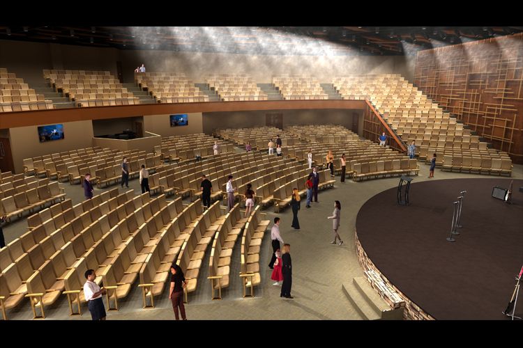 Mount Hope Church Worship Renovation Elevate Studio