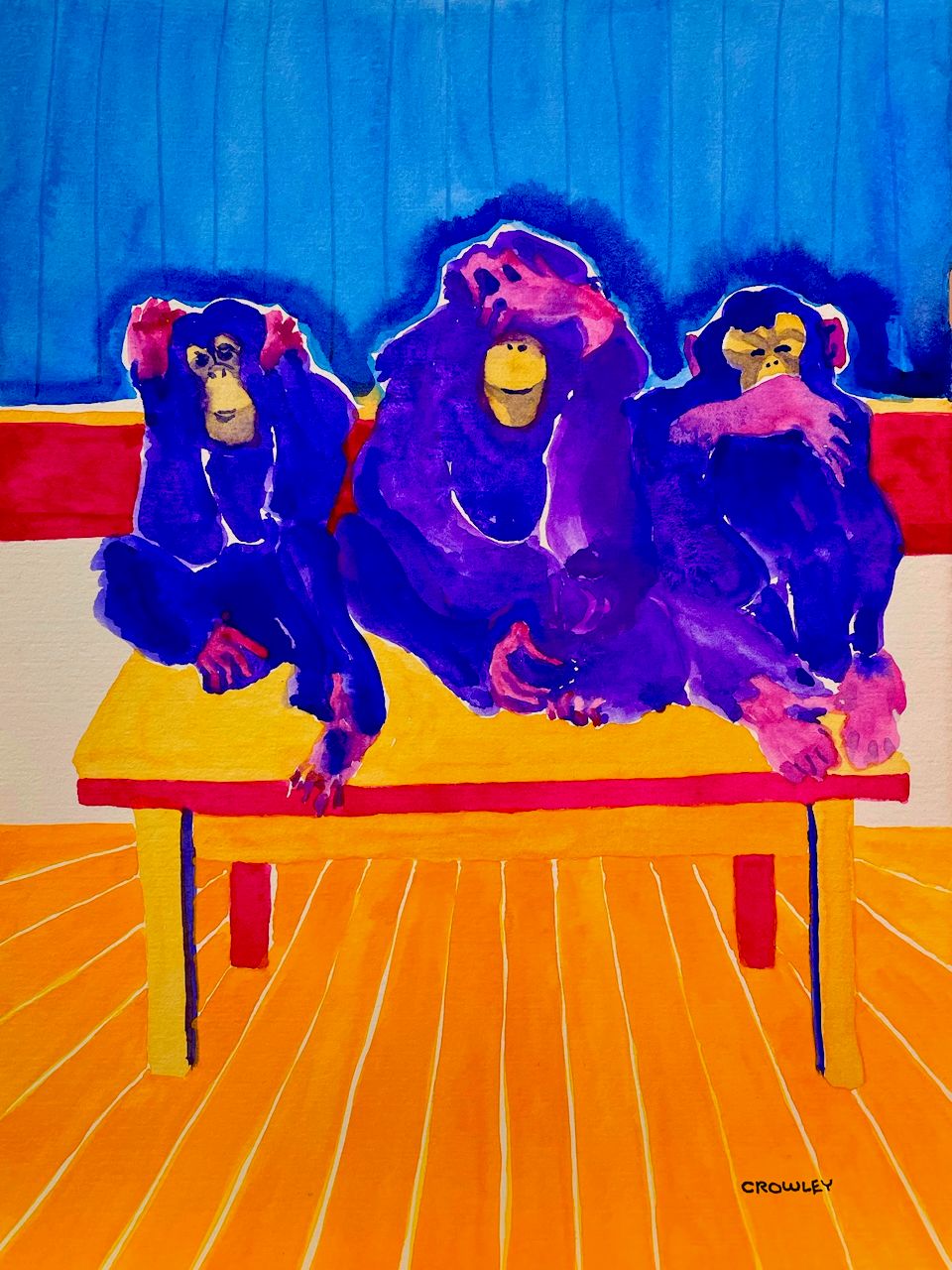 SOLD #2946 The Three Evils
