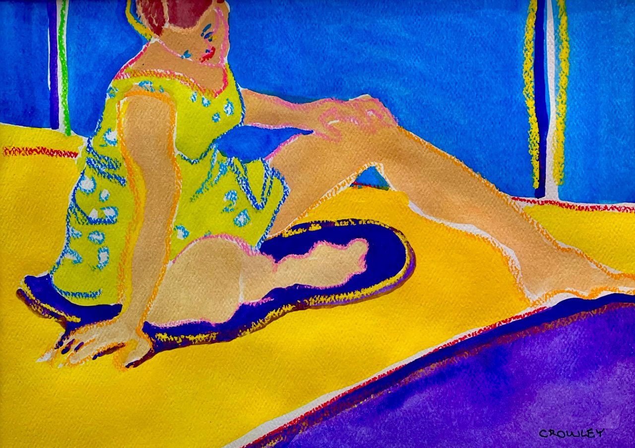 #2953 Sitting On Purple 