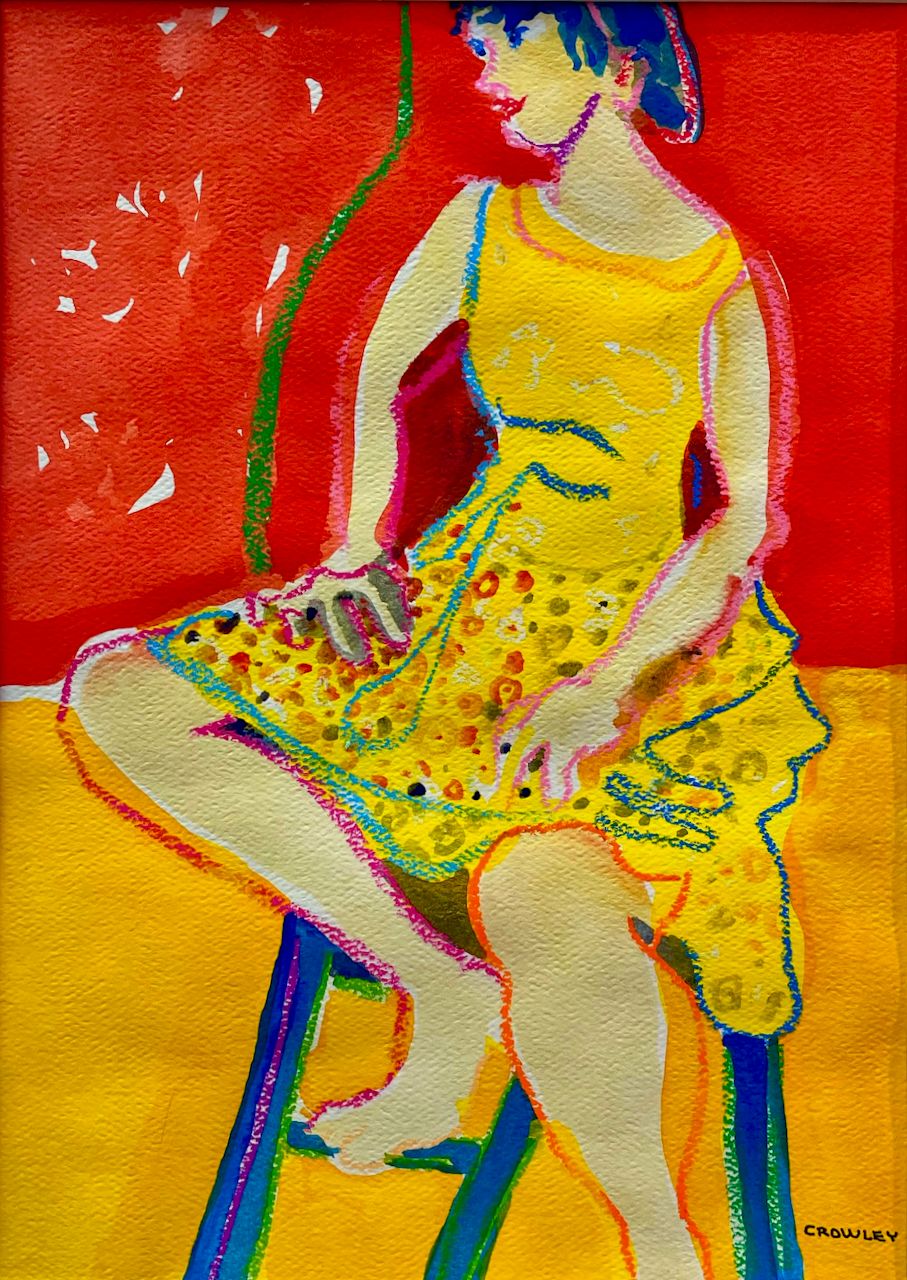 #2950 Yellow Dress