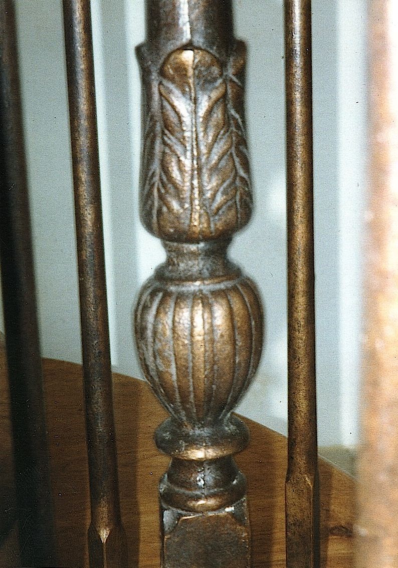 Painted Antique Gold Finish w/ wax milk patinaPacific Palisades, CA