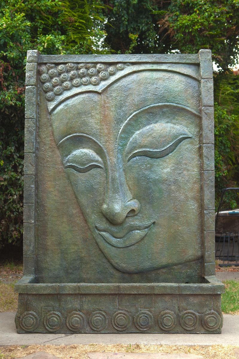 Custom Painted FinishBuddah Fountain
