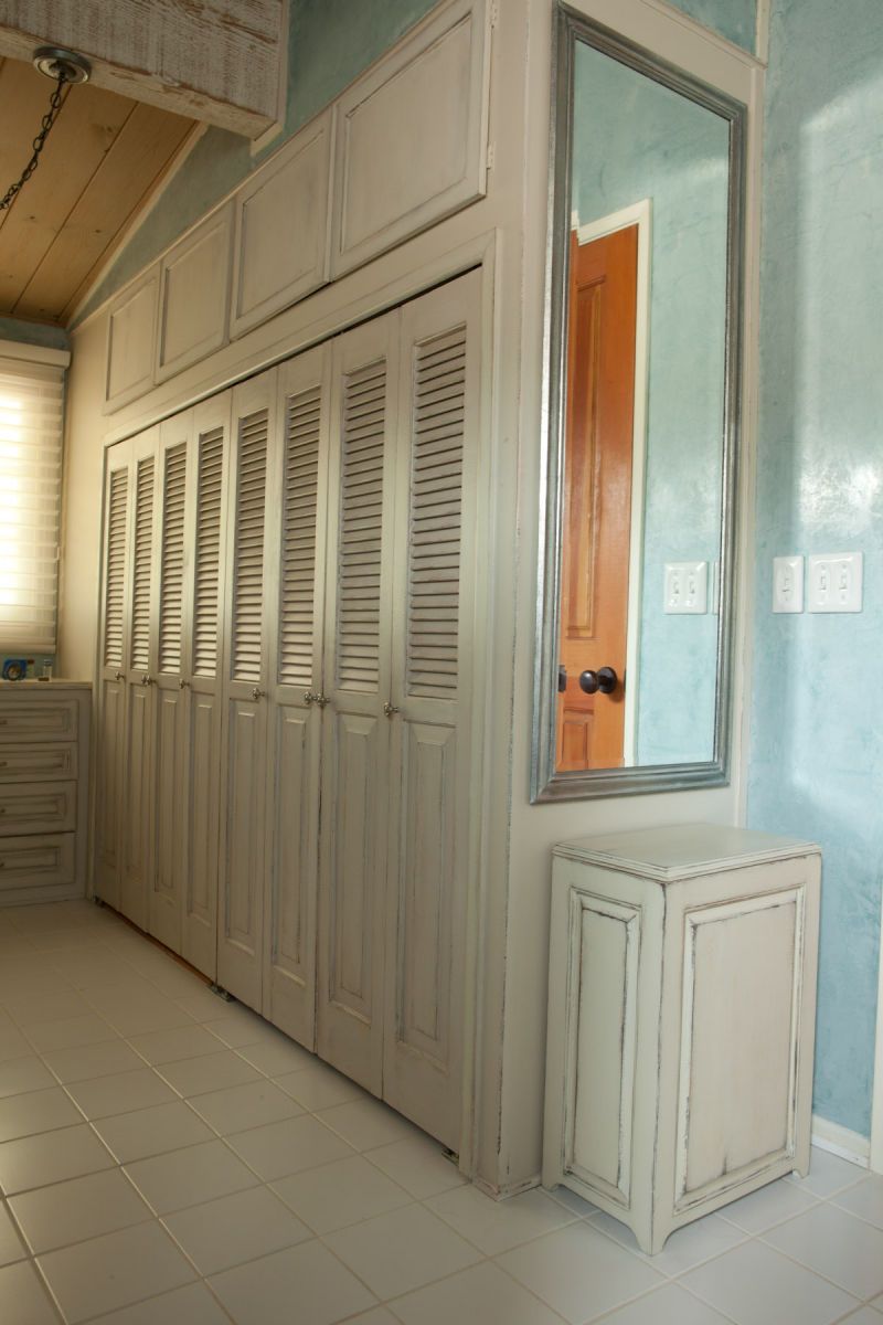 Custom Door and Hamper Finish