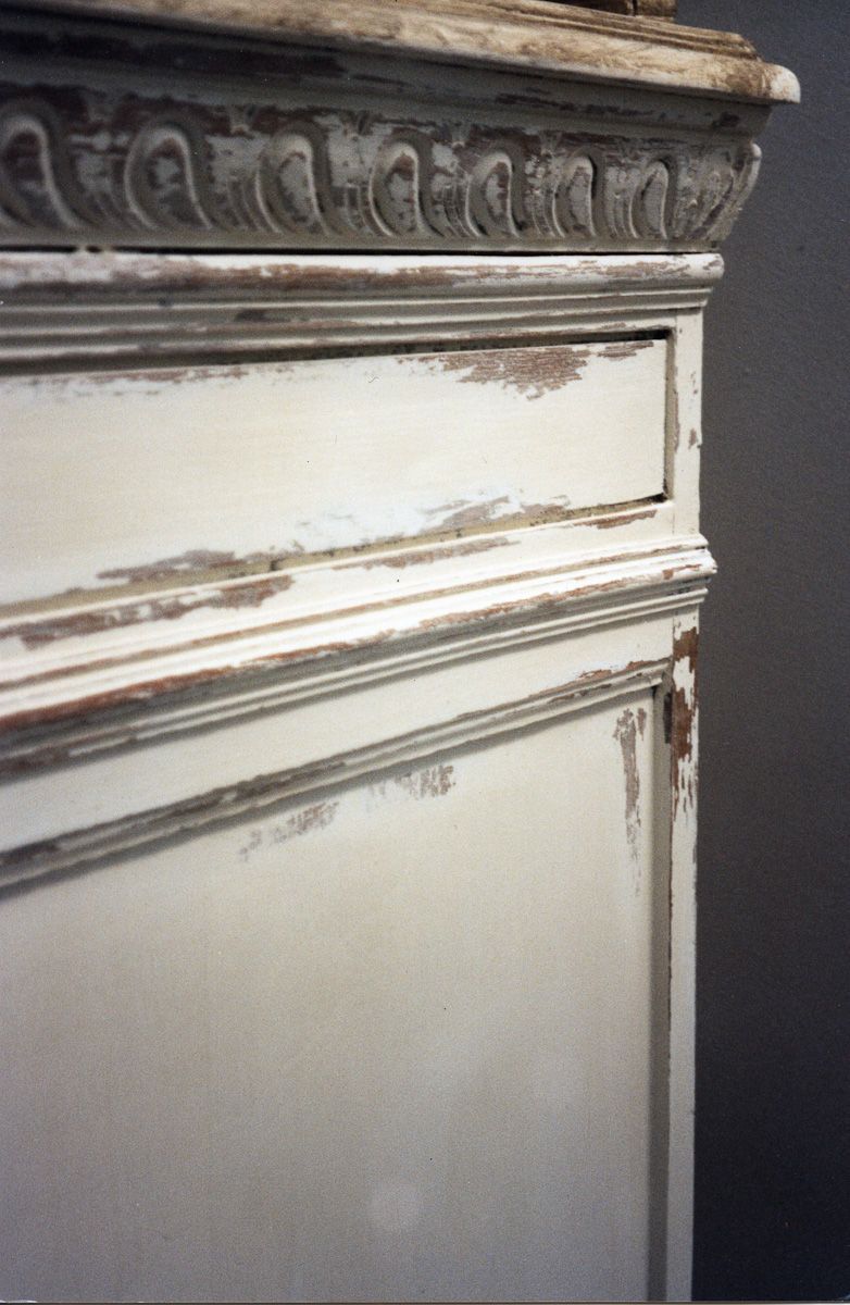Distressed Cabinet Finish