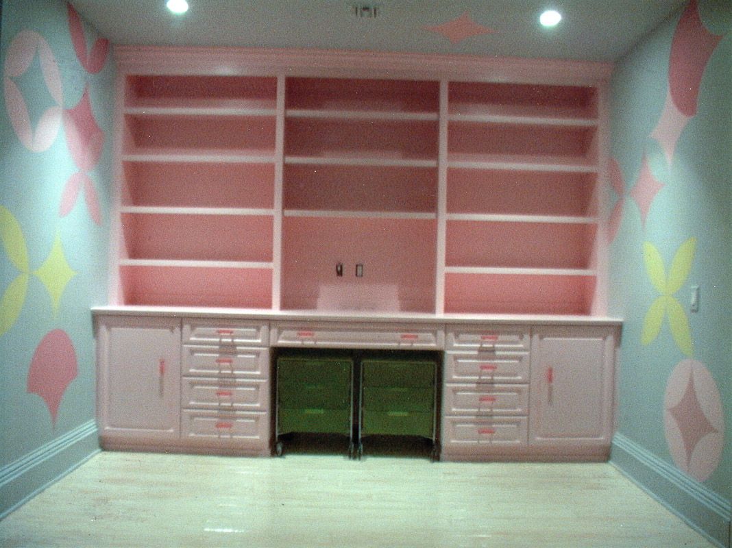 Custom Painted Storage Unit