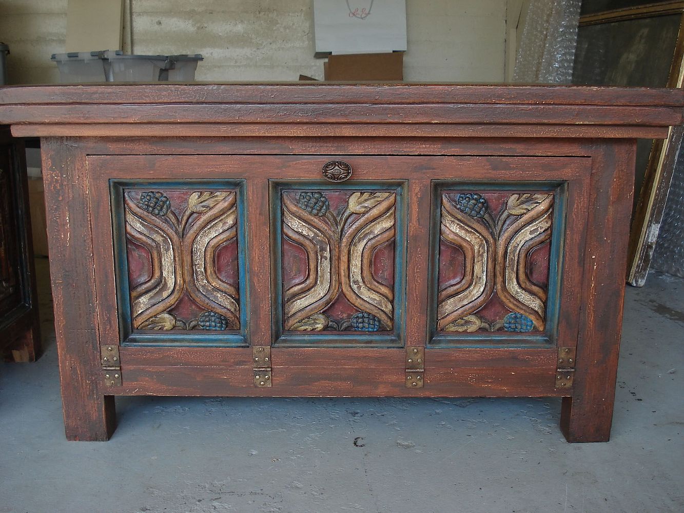 Custom Made TrunkDuplicate of Original Antique Trunk