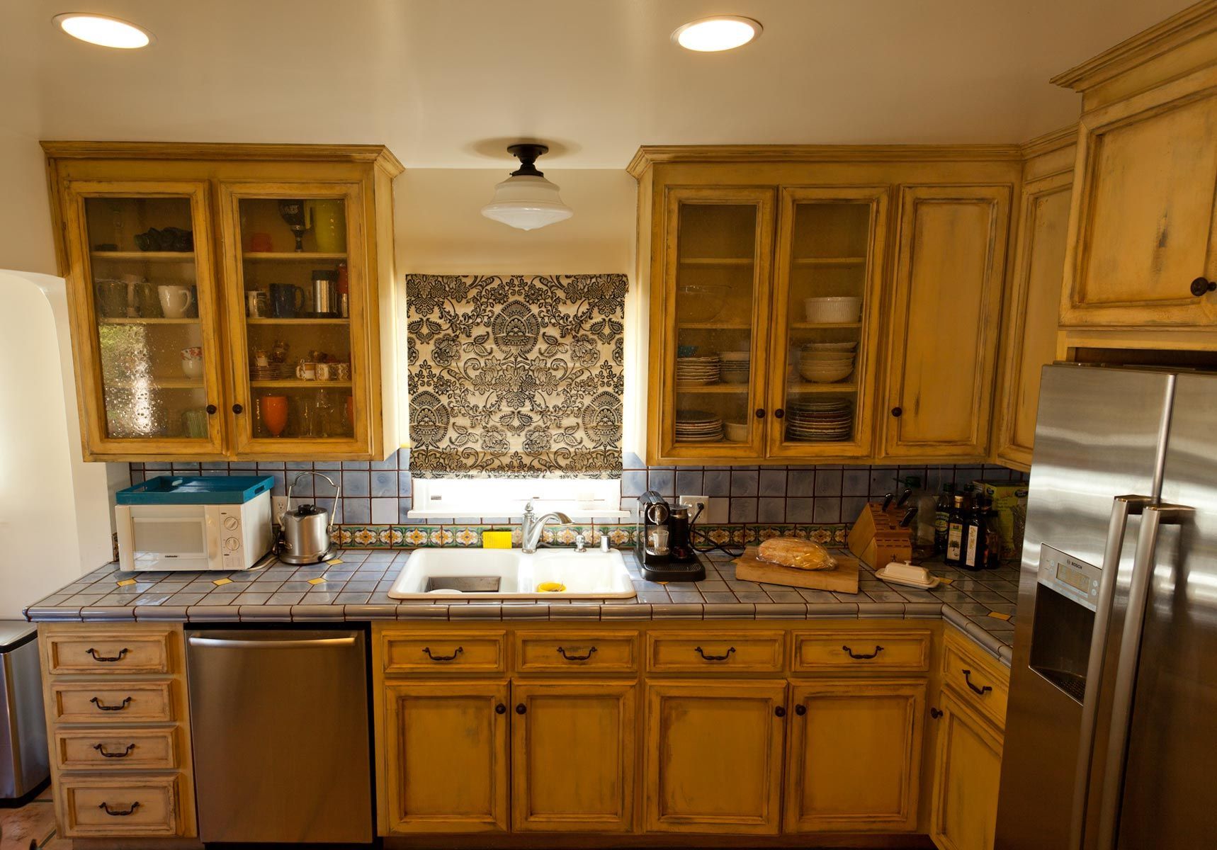 Remodeled KitchenAntique Paint Treatment