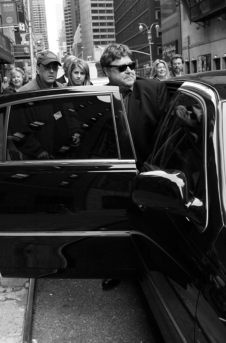 John Goodman attending the Letterman Late Show, New York, May 2008 John Goodman