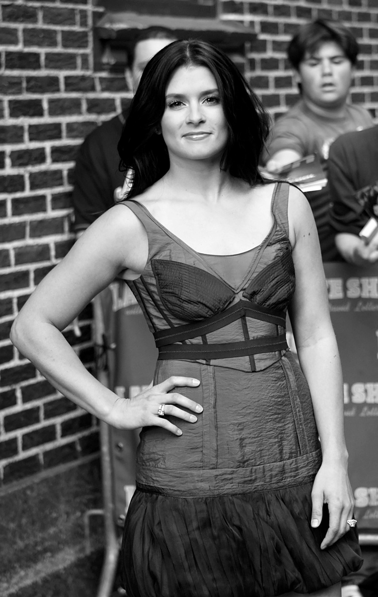 Danika Patrick attending the Letterman Late Show, New York, April 2008 Danica Patrick