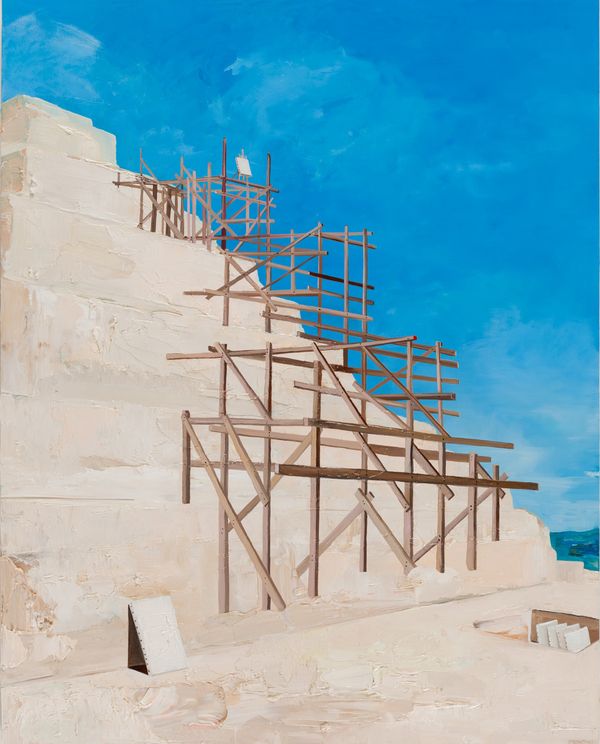 Proposal for Painting Exhibition at Saqqara 