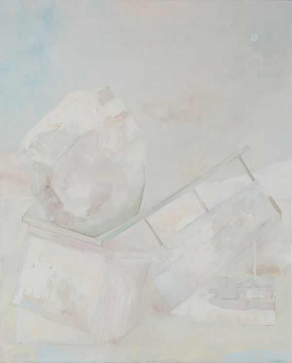 oil on linen 20 x 16 in / 50.8 x 40.64 cm My Domestic Dream #2