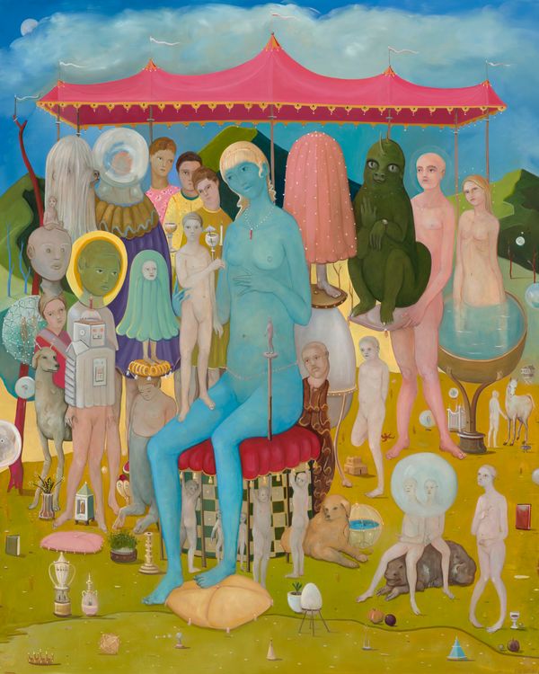 The Artist's Enthroned Memories