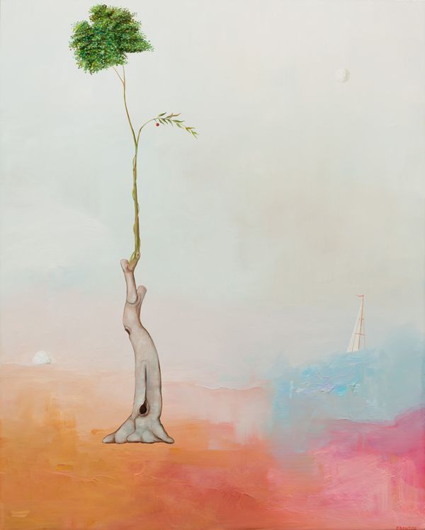 Tree by the Shore #2, 2014