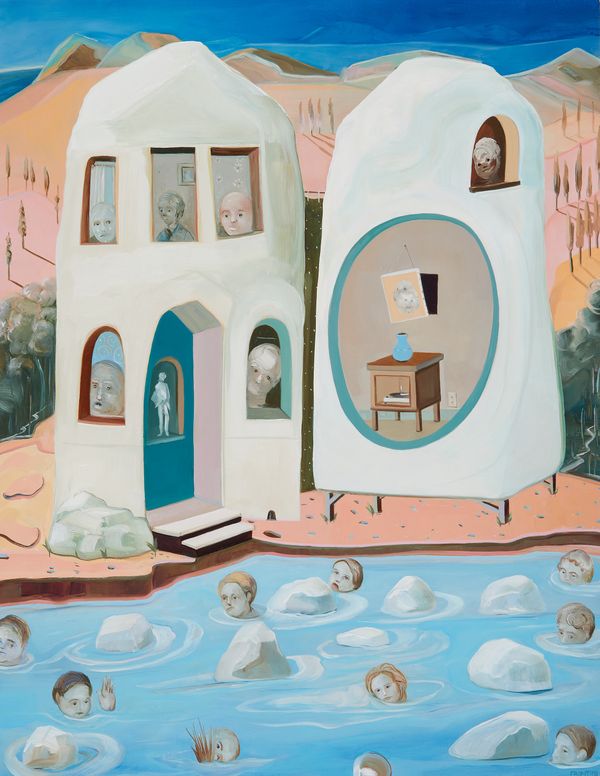 Swimmers in the River