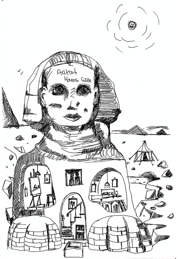Artist House, Giza, 2021