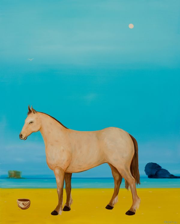 Ancient Horse with Artifact (Appaloosa), 2008