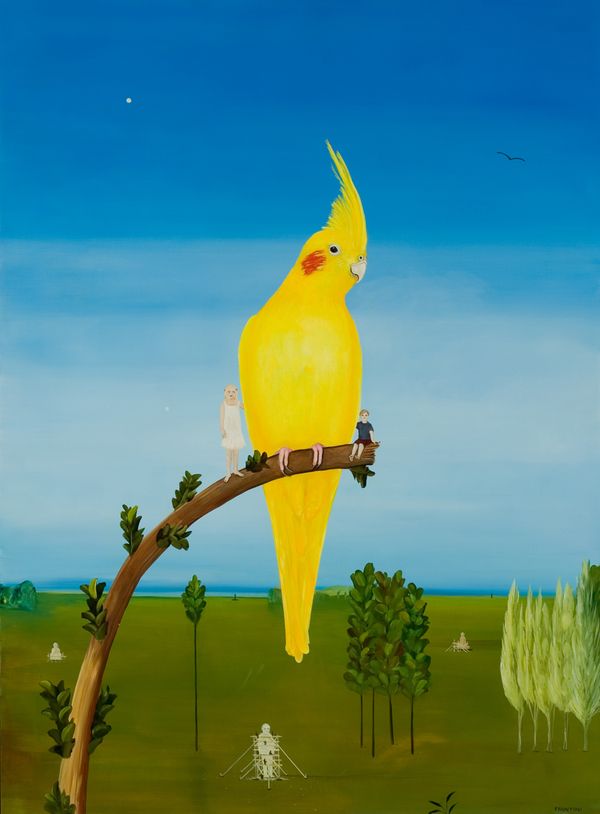 Monuments to the Artist (View from the Garden), 2008