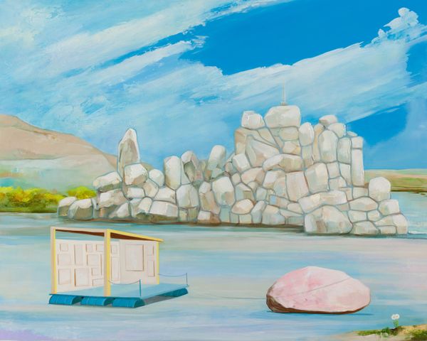 Floating Painter's Pavilion at Aswan 