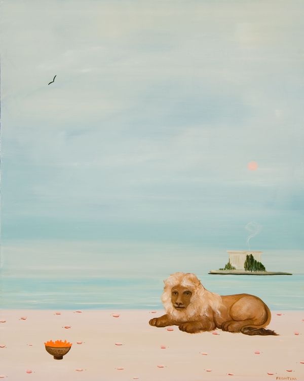 Lion on the Beach, 2008