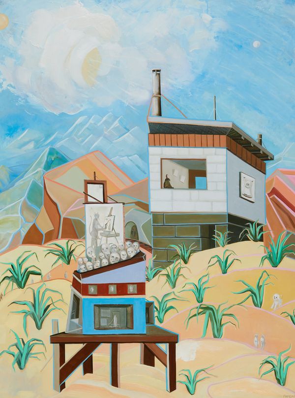 An Art School and 1/2 a Pineapple