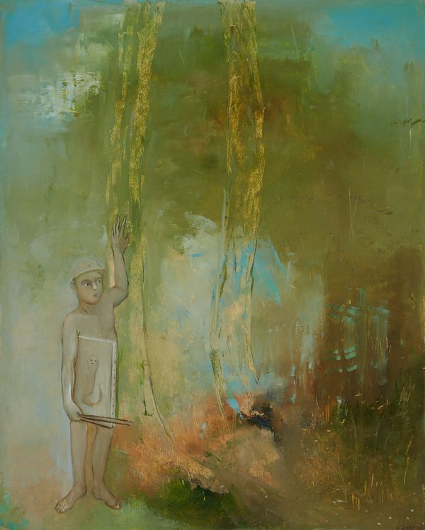 Painter in the Woods