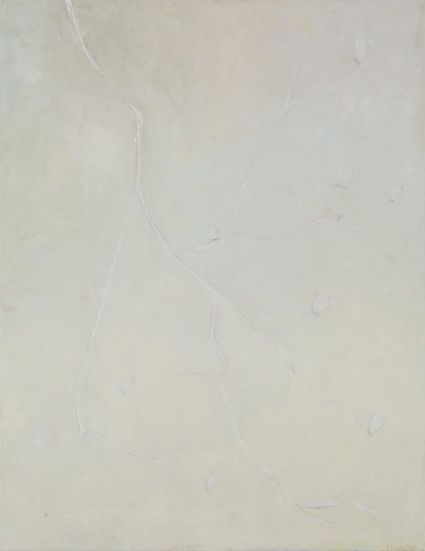 oil on panel 24 x 19 in / 60.96 x 48.26 cm Ghost Blossom