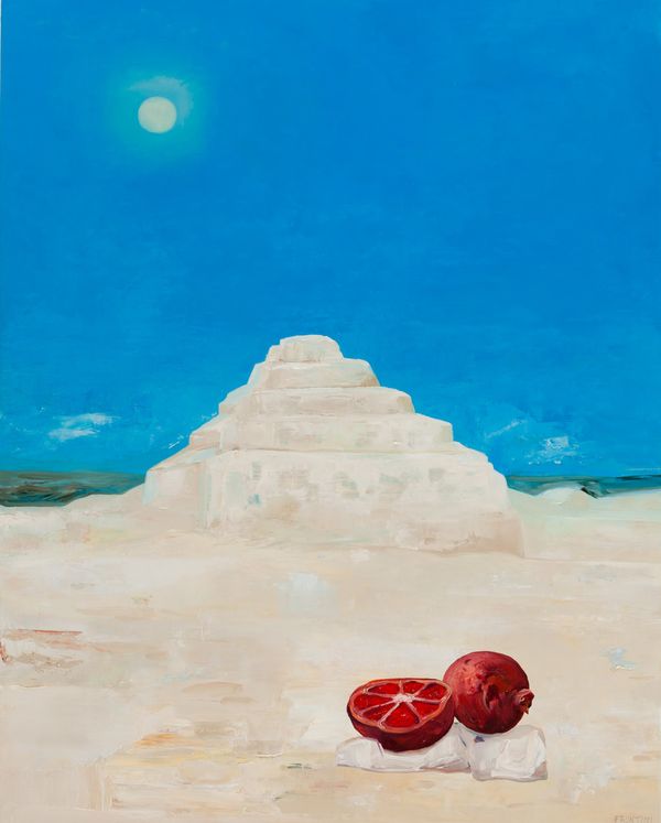 Old and Ancient Step Pyramid of Djoser 