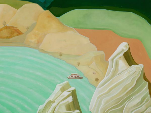 House on the Shores of a Lake