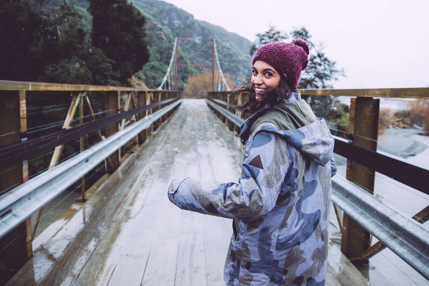 New Zealand, Burton Winter Necessities and Softgoods Campaign for 2017 Tammara Diaz, Bridge