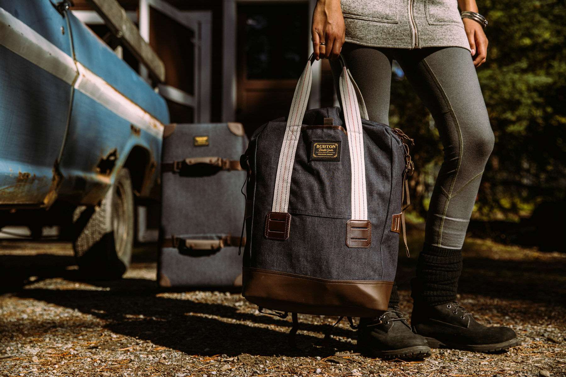 Campaign shoot for Burton Snowboards 2016 Fall/ Winter line. Shot in Banff Alberta Bags, Banff