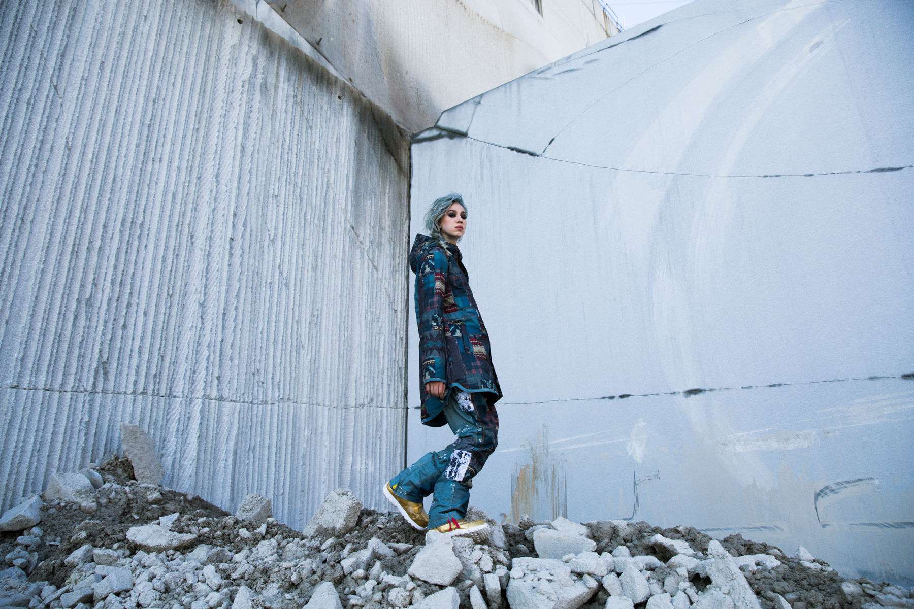 L.A.M.B x Burton campaign shot in New England for the 2016-2017 collab. Burton X Lamb 2016-2017